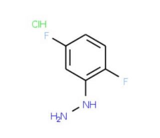 2,5-Difluorophenylhydrazine hydrochloride (CAS 175135-73-6) - chemical structure image