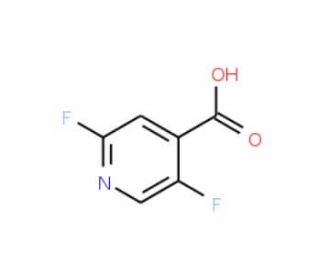 2,5-Difluoropyridine-4-carboxylic acid (CAS 851386-39-5) - chemical structure image