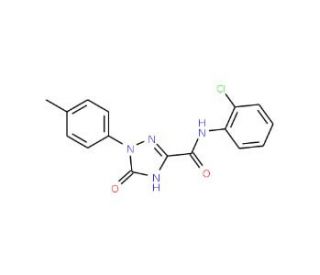 2,5-Dihydro-1-(4-methylphenyl)-5-oxo-1H-1,2,4-triazole-3-carboxylic acid (2-chlorophenyl)amide - chemical structure image