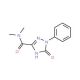 2,5-Dihydro-5-oxo-1-phenyl-1H-1,2,4-triazole-3-carboxylic acid dimethylamide - chemical structure image