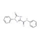 2,5-Dihydro-5-oxo-1-phenyl-1H-1,2,4-triazole-3-carboxylic acid phenylamide (CAS 32589-62-1) - chemical structure image