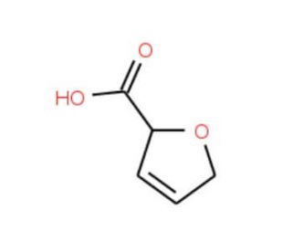 2,5-Dihydro-furan-2-carboxylic acid (CAS 22694-55-9) - chemical structure image