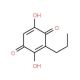 2,5-Dihydroxy-3-propyl-[1,4]benzoquinone - chemical structure image