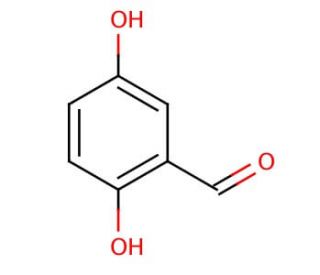 2,5-Dihydroxybenzaldehyde (CAS 1194-98-5) - chemical structure image
