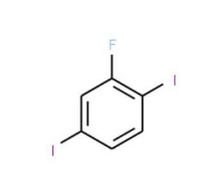 2,5-Diiodofluorobenzene (CAS 147808-02-4) - chemical structure image