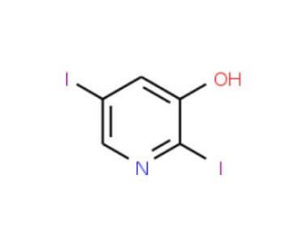 2,5-Diiodopyridin-3-ol - chemical structure image