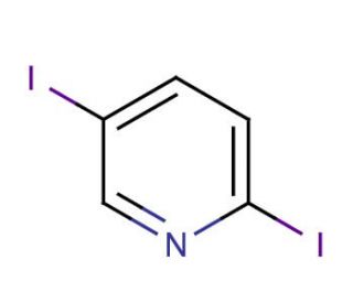 2,5-Diiodopyridine (CAS 116195-81-4) - chemical structure image