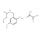 (2,5-Dimethoxy-benzyl)-(2-methoxy-1-methyl-ethyl)-amine oxalate - chemical structure image