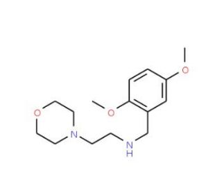 (2,5-Dimethoxy-benzyl)-(2-morpholin-4-yl-ethyl)-amine - chemical structure image