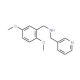 (2,5-Dimethoxy-benzyl)-pyridin-3-ylmethyl-amine - chemical structure image