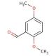 2,5-Dimethoxybenzaldehyde (CAS 93-02-7) - chemical structure image