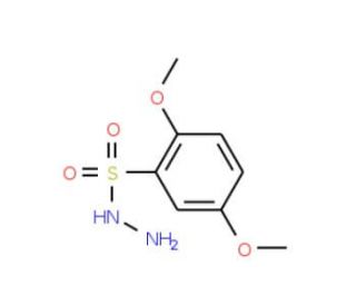 2,5-Dimethoxybenzenesulfonohydrazide - chemical structure image