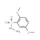 2,5-Dimethoxybenzenesulfonohydrazide - chemical structure image