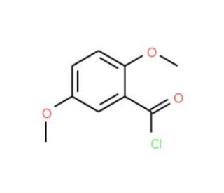 2,5-Dimethoxybenzoyl chloride (CAS 17918-14-8) - chemical structure image