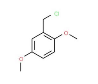 2,5-Dimethoxybenzyl chloride (CAS 3840-27-5) - chemical structure image