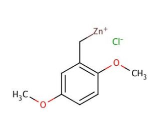 2,5-Dimethoxybenzylzinc chloride solution (CAS 352530-32-6) - chemical structure image