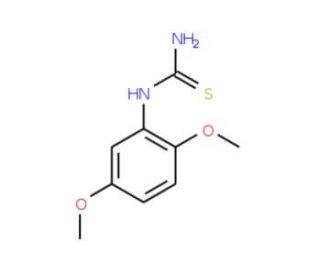 2,5-Dimethoxyphenylthiourea (CAS 67617-98-5) - chemical structure image