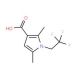 2,5-dimethyl-1-(2,2,2-trifluoroethyl)-1H-pyrrole-3-carboxylic acid - chemical structure image