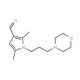 2,5-Dimethyl-1-(3-morpholin-4-yl-propyl)-1H-pyrrole-3-carbaldehyde - chemical structure image