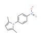 2,5-Dimethyl-1-(4-nitrophenyl)-1H-pyrrole (CAS 5044-22-4) - chemical structure image