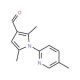 2,5-Dimethyl-1-(5-methyl-pyridin-2-yl)-1H-pyrrole-3-carbaldehyde - chemical structure image