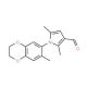 2,5-Dimethyl-1-(7-methyl-2,3-dihydro-benzo[1,4]-dioxin-6-yl)-1H-pyrrole-3-carbaldehyde - chemical structure image