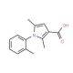 2,5-Dimethyl-1-o-tolyl-1H-pyrrole-3-carboxylic acid - chemical structure image
