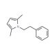 2,5-Dimethyl-1-phenethyl-1H-pyrrole (CAS 50691-34-4) - chemical structure image