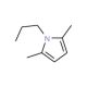 2,5-dimethyl-1-propyl-1H-pyrrole (CAS 20282-39-7) - chemical structure image