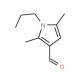 2,5-dimethyl-1-propyl-1H-pyrrole-3-carbaldehyde (CAS 18870-75-2) - chemical structure image