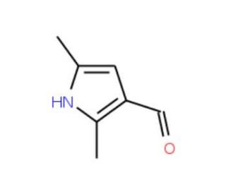 2,5-dimethyl-1H-pyrrole-3-carbaldehyde (CAS 2199-63-5) - chemical structure image