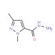 2,5-Dimethyl-2H-pyrazole-3-carboxylic acid hydrazide (CAS 89187-40-6) - chemical structure image