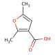 2,5-Dimethyl-3-furoic acid (CAS 636-44-2) - chemical structure image