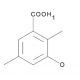 2,5-Dimethyl-3-hydroxybenzoic acid (CAS 27023-06-9) - chemical structure image