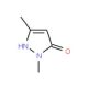 2,5-Dimethyl-3-pyrazolol (CAS 5203-77-0) - chemical structure image