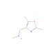 2,5-Dimethyl-4-[(methylamino)methyl]-1,3-oxazole (CAS 859850-63-8) - chemical structure image