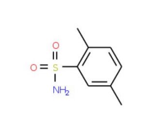 2,5-Dimethyl-benzenesulfonamide (CAS 6292-58-6) - chemical structure image