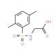 (2,5-Dimethyl-benzenesulfonylamino)-acetic acid (CAS 13240-18-1) - chemical structure image