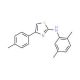 (2,5-Dimethyl-phenyl)-(4-p-tolyl-thiazol-2-yl)-amine - chemical structure image