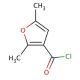 2,5-Dimethylfuran-3-carbonyl chloride (CAS 50990-93-7) - chemical structure image