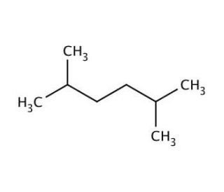2,5-Dimethylhexane (CAS 592-13-2) - chemical structure image