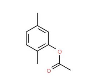 2,5-Dimethylphenyl acetate (CAS 877-48-5) - chemical structure image