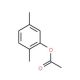 2,5-Dimethylphenyl acetate (CAS 877-48-5) - chemical structure image