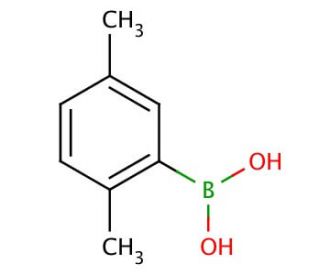 2,5-Dimethylphenylboronic acid (CAS 85199-06-0) - chemical structure image
