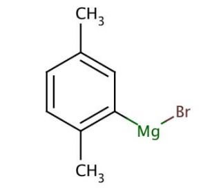 2,5-Dimethylphenylmagnesium bromide (CAS 30897-86-0) - chemical structure image