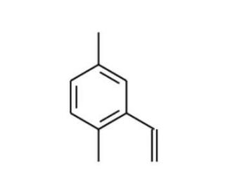 2,5-Dimethylstyrene (CAS 2039-89-6) - chemical structure image