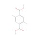 2,5-Dimethylterephthalic acid (CAS 6051-66-7) - chemical structure image