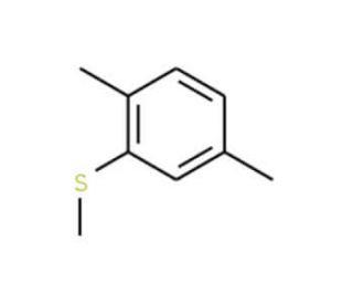 2,5-Dimethylthioanisole - chemical structure image