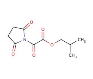 (2,5-Dioxo-pyrrolidin-1-yl)-oxo-acetic acid isobutyl ester - chemical structure image