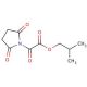 (2,5-Dioxo-pyrrolidin-1-yl)-oxo-acetic acid isobutyl ester - chemical structure image